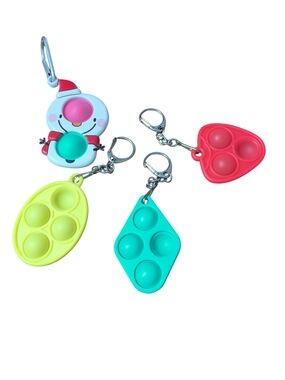 Popit Keychain Different Types And Colors